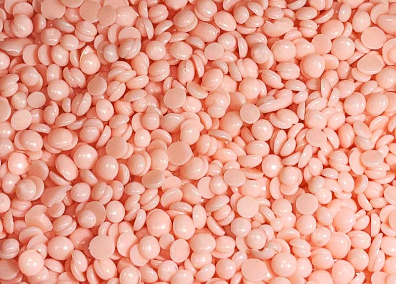 Perle de cire rose