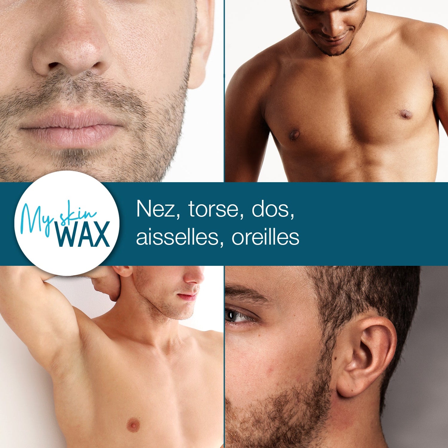 My Skin Wax - Strip-Free Wax Beads, 800g, Hypoallergenic, Gentle Hair Removal Wax with No Redness, Special for Sensitive Skin - Pink 